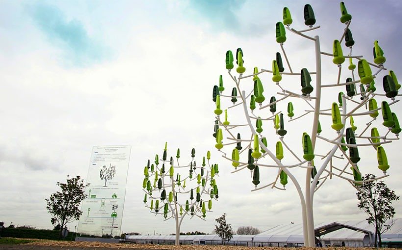 L'arbre à vent, l'éolienne bioinspirée