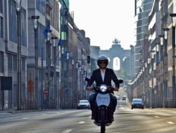 Bruxelles en scooter partagé