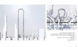 Un futur gratte-ciel de Manhattan en forme de U