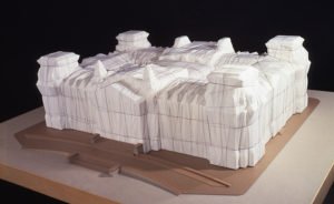 Wrapped Reichstag, Project for Berlin Scale model 1979 © Christo 1979