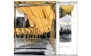 The Gates, Project for Central Park, New York City © Christo 1980