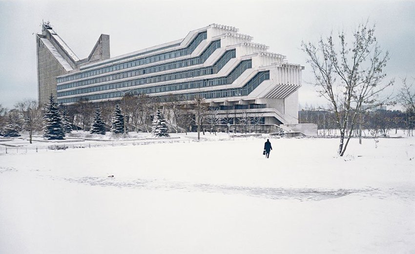 La faculté d'architecture de l'Institut polytechnique de Minsk Bielorussie 1983 -V. Anikine I. Esman