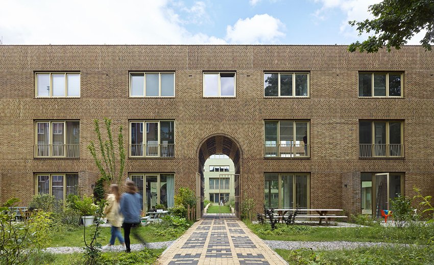 Housing Spaarndammerhart Amsterdam by Korthtielens architecten © Dennis De Smet.