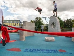 Parkour Prague © Stavební spořitelna České spořitelny