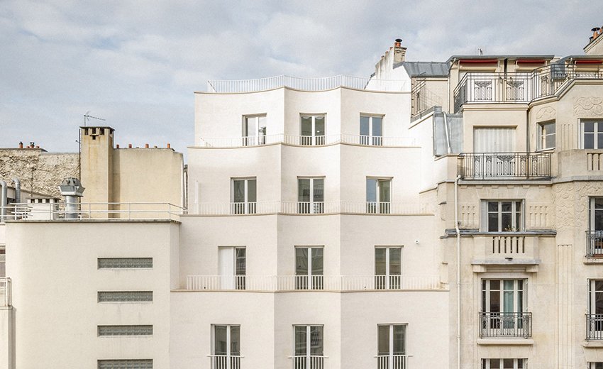 12 rue Jean Bart - social housing units - © J-C Quinton Architecture - France Dezeen